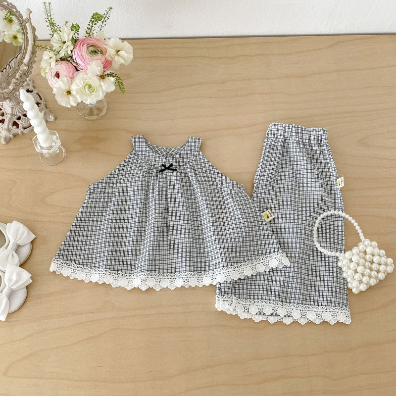 【BABY&KID】夏新作チェックセットアップSK105803