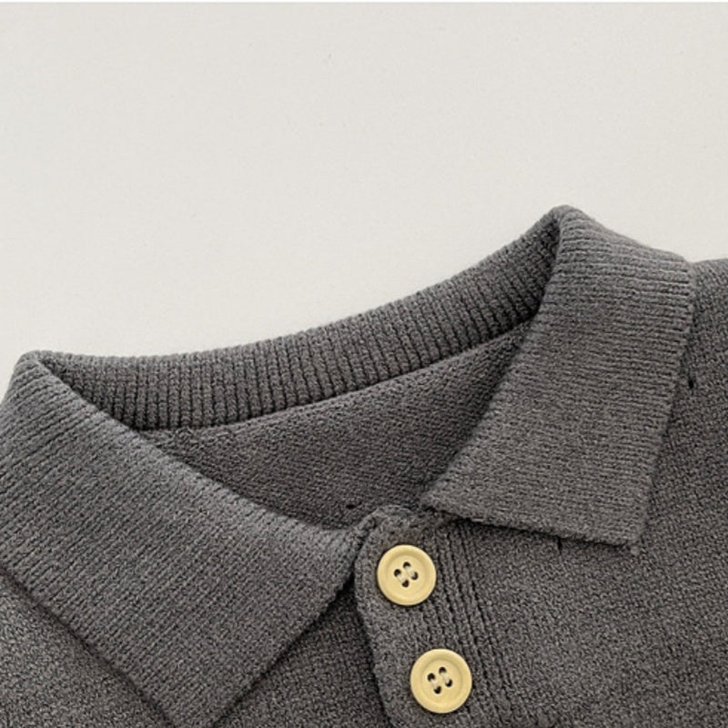 【BABY&KID】冬新作おしゃれ透かし編みニットSK103016