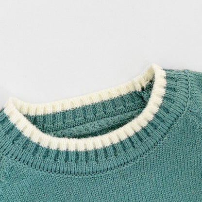【BABY&KID】刺繍ニットセーターSK101833
