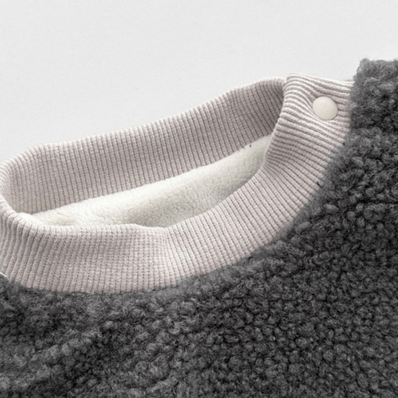 【BABY&KID】韓国風キャラあったかセットアップSK103224