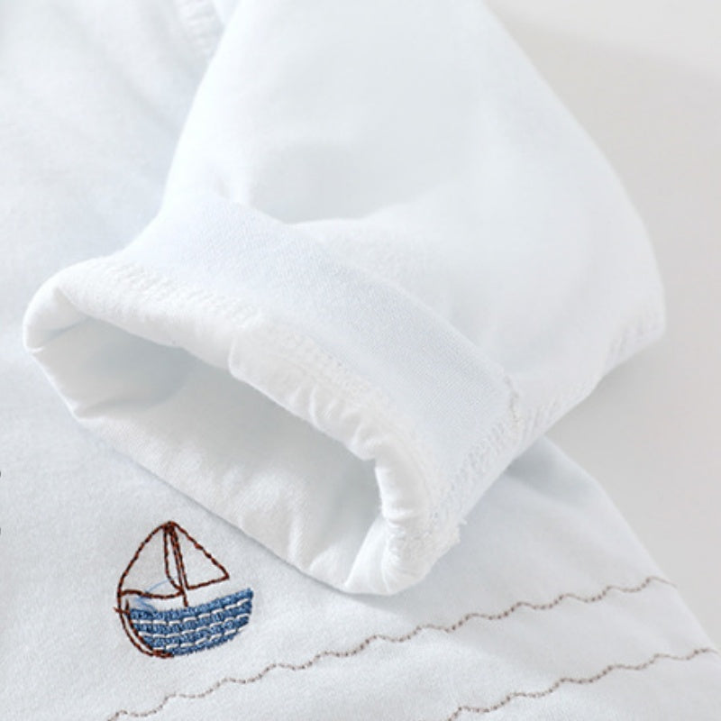 【BABY】Winter New Arrival Embroidered Quilted Coverall SK108210