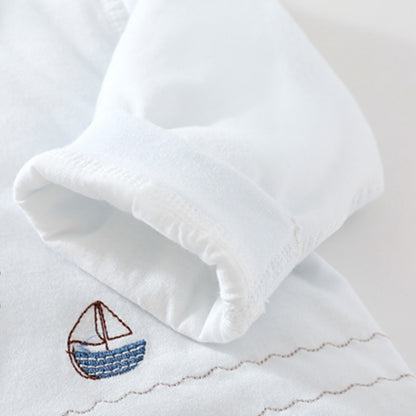 【BABY】Winter New Arrival Embroidered Quilted Coverall SK108210