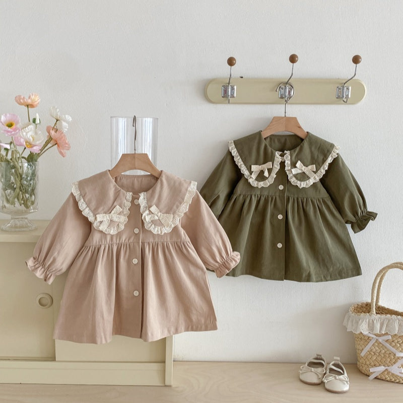 【BABY&KID】レトロドールカラー ワンピースSK092718