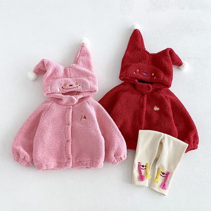 【BABY&KID】カートゥーン刺繍ジャケット、レギンスSK108120
