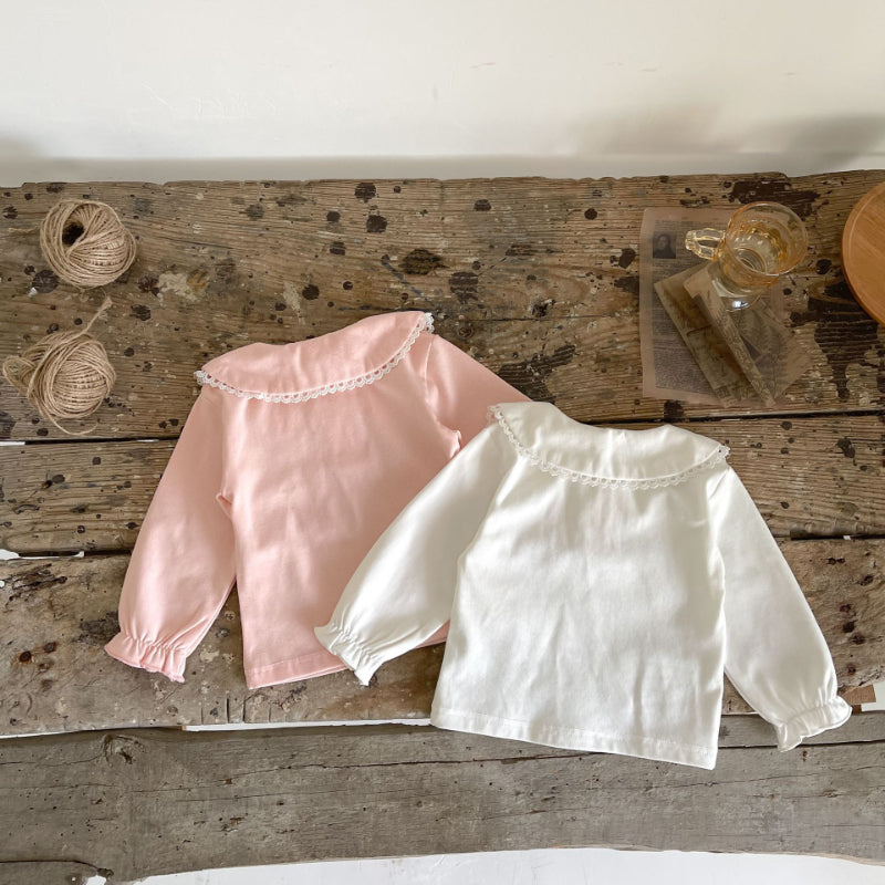 【BABY】刺繍翻襟TシャツSK092828