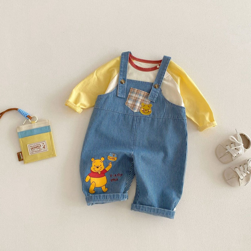 【BABY&KID】カートゥーンストライプサロペットSK104318