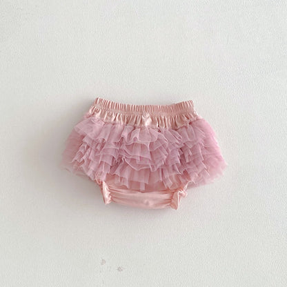 【BABY】夏新作チュールショートパンツSK105018