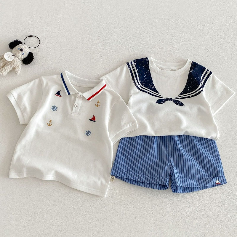 【BABY&KID】夏新作韓国風Tシャツ、ショートパンツSK105516