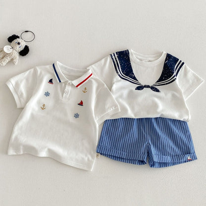 【BABY&KID】夏新作韓国風Tシャツ、ショートパンツSK105516