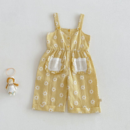 【BABY&KID】夏新作小花デイジードール、サロペットSK106101