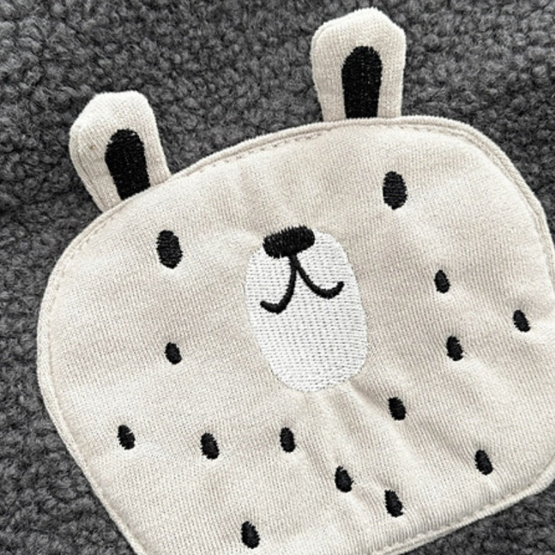 【BABY&KID】韓国風キャラあったかセットアップSK103224