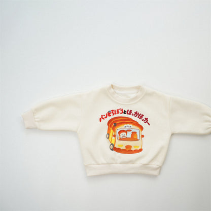 【BABY&KID】パンプリントスウェットSK101548