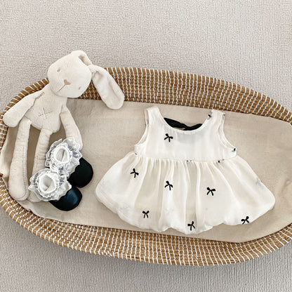 【BABY&KID】夏新作 蝶結びふわふわキャミソール、蝶結付きショートパンツSK061802
