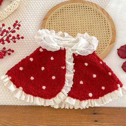 【BABY】フリルうさ耳ケープSK102935