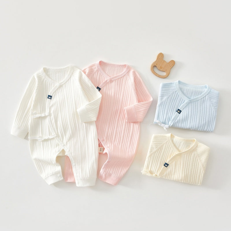 【BABY】北欧風王冠アップリケカバーオールSK104402