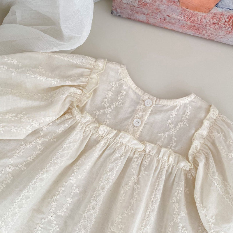 【BABY】花柄刺繍セットアップSK010205