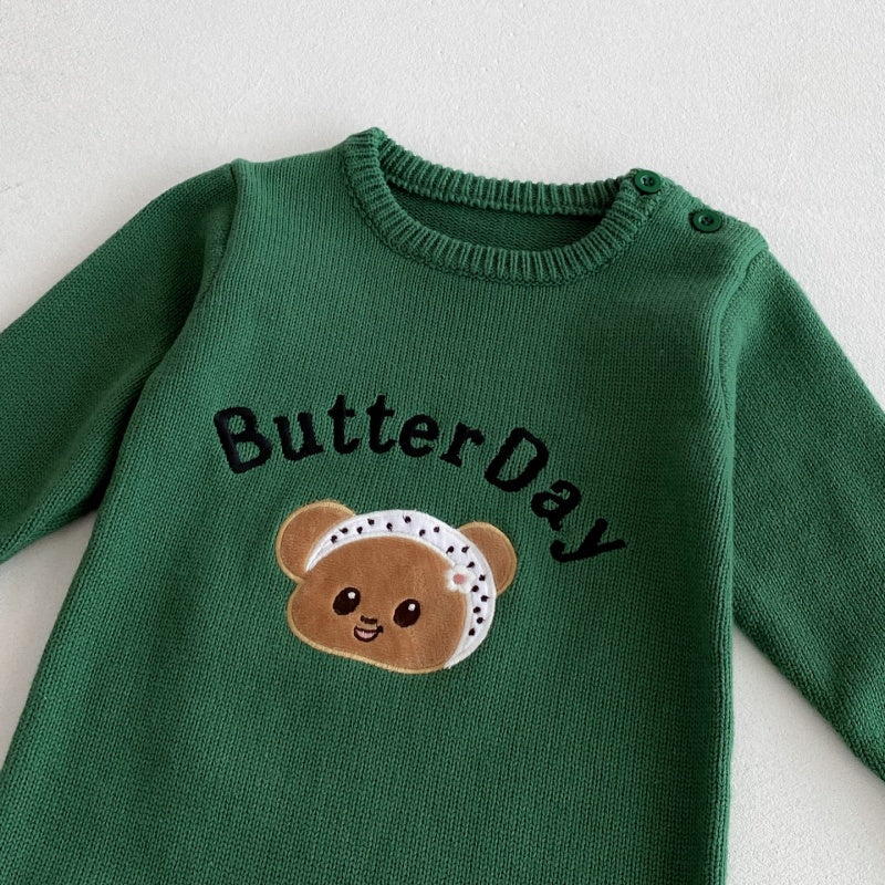 【BABY&KID】くまニットカバーオールSK092707