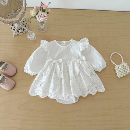 【BABY】プリンセスフリルロンパースワンピSK103609