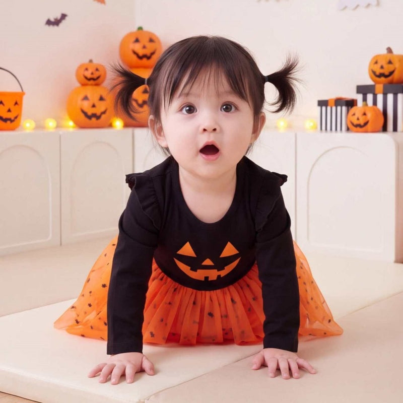 【BABY&KID】かぼちゃチュールワンピースSK107309