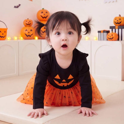 【BABY&KID】かぼちゃチュールワンピースSK107309