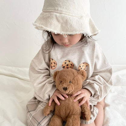 【BABY&KID】ビスケット長袖スウェットSK100744