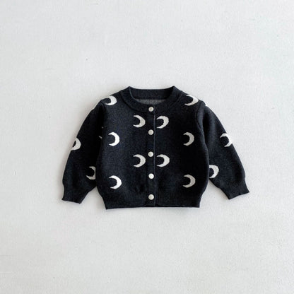 【BABY】月モチーフニットカーディガンSK101533