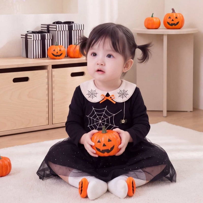 【BABY&KID】クモプリントワンピースSK107310