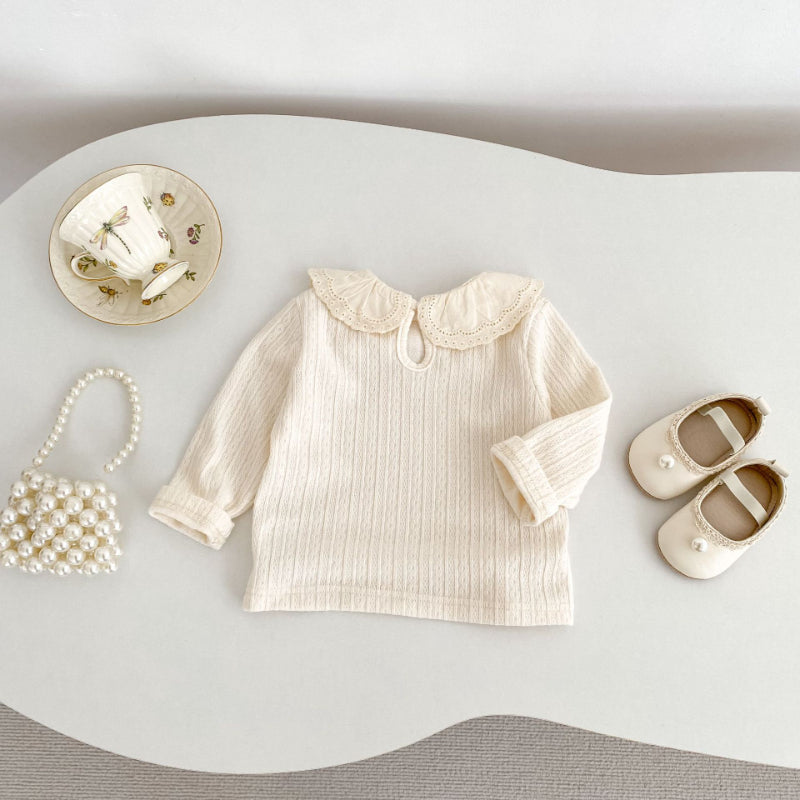 【BABY&KID】レース襟TシャツSK100624