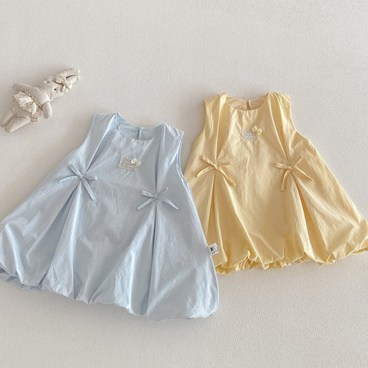 【BABY】夏新作蝶結びノースリーブワンピースSK104515