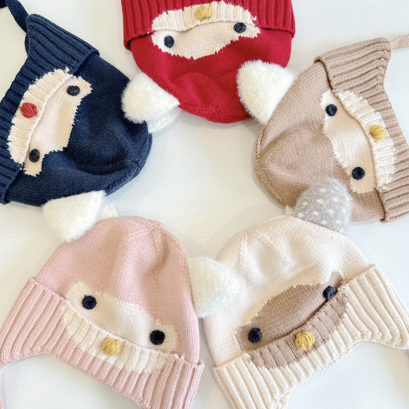 【HAT】フクロウ耳あて帽子SK101604