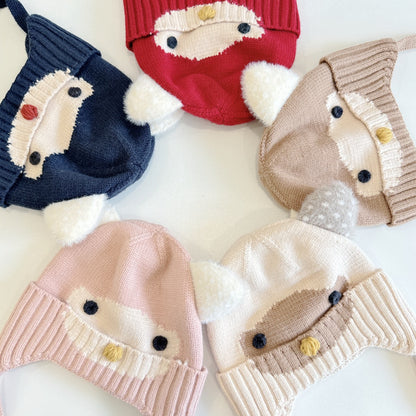 【HAT】フクロウ耳あて帽子SK101604