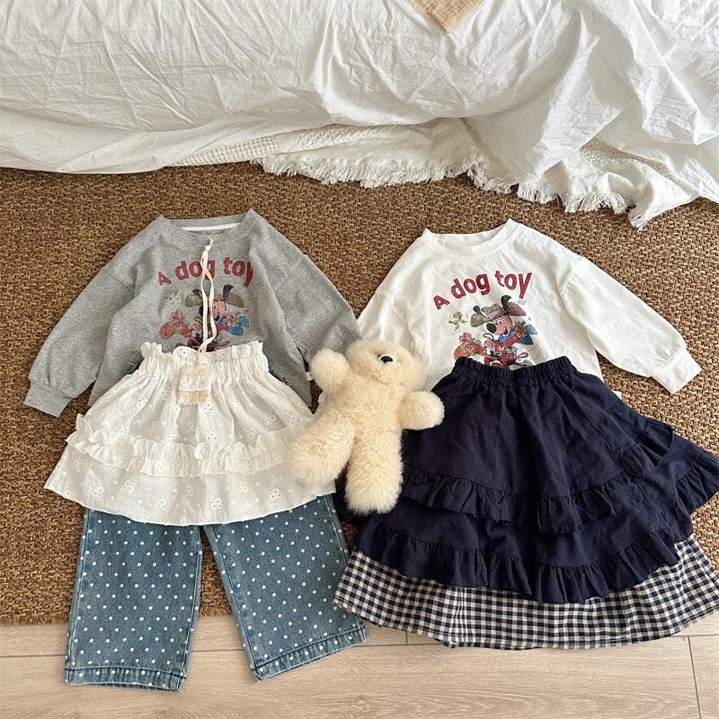 【BABY&KID】カートゥーンプリントTシャツSK101447