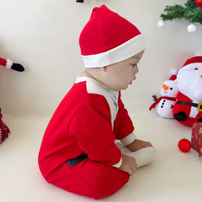 【BABY】クリスマステーマベビーカバーオールSK102802