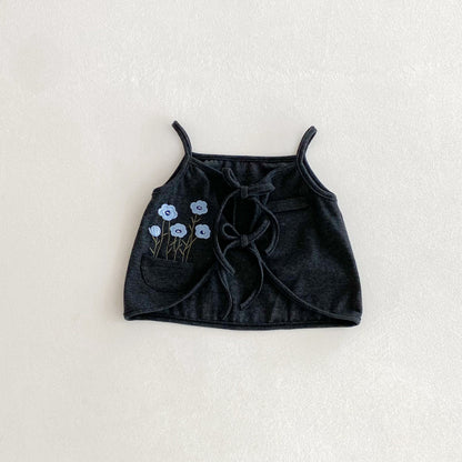 【BABY&KID】レトロベスト＆フレアパンツセット、長袖TシャツSK092440