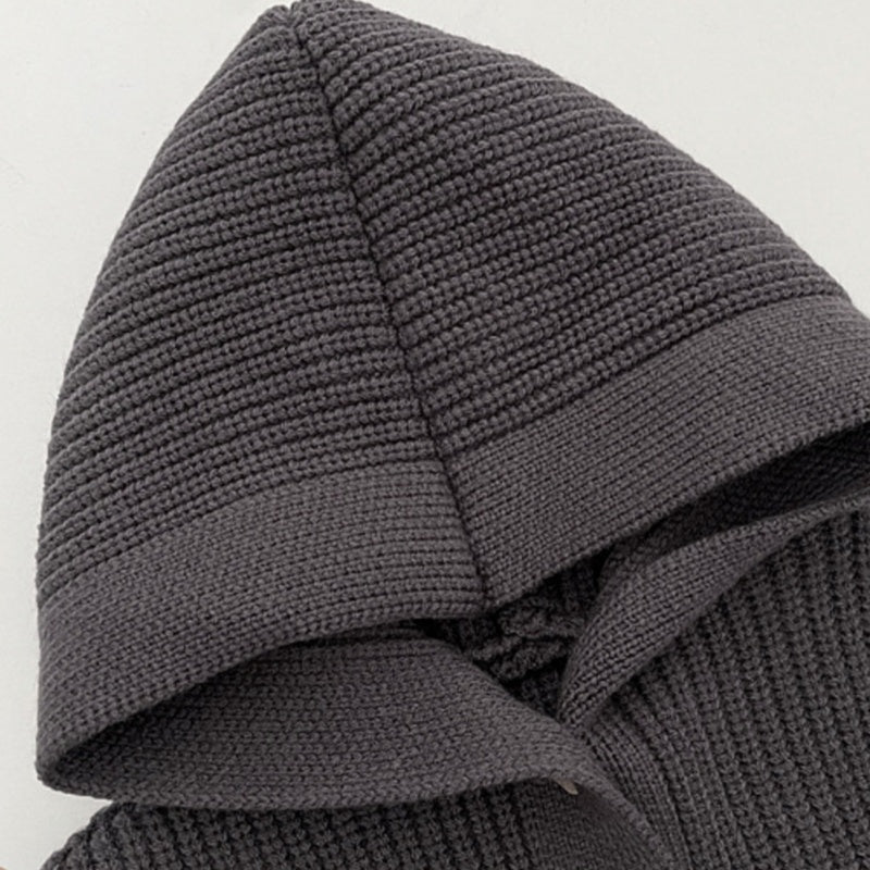 【BABY】大きめポケットニットフードカバーオールSK102631