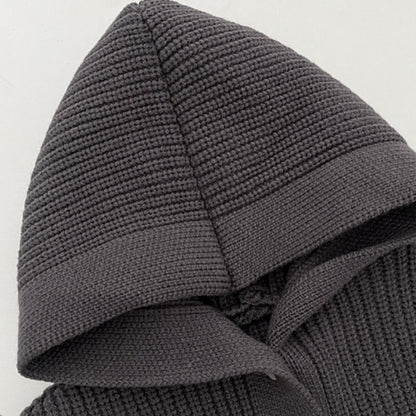 【BABY】大きめポケットニットフードカバーオールSK102631