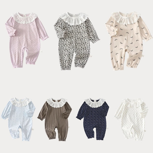 【BABY】レースフリル襟カバーオールSK103816