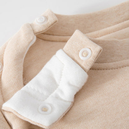 【BABY】冬新作北欧風刺繍りす中綿カバーオールSK102621