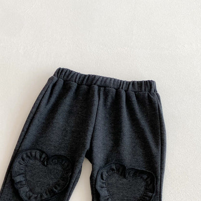 【BABY&KID】レトロベスト＆フレアパンツセット、長袖TシャツSK092440
