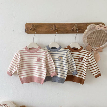 【BABY&KID】ボーダーニットセーターSK102532