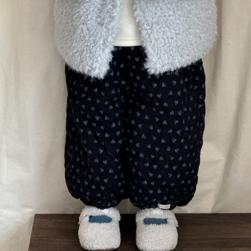 【BABY&KID】冬新作韓国風フリルカラーあったかアウターSK103132