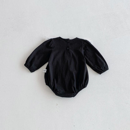 【BABY】レースフリルロンパースSK103616