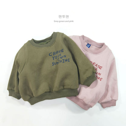 【BABY&KID】英字柄トレーナーSK030507