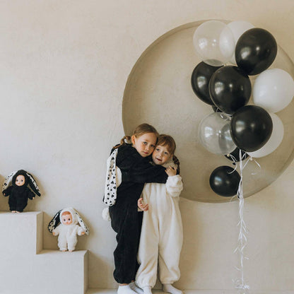 【BABY】うさぎデザインもこもこカバーオールSK102814