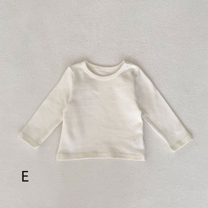 【BABY&KID】クマ柄ベスト、カジュアル無地トップス、クマ柄レギンスSK022218