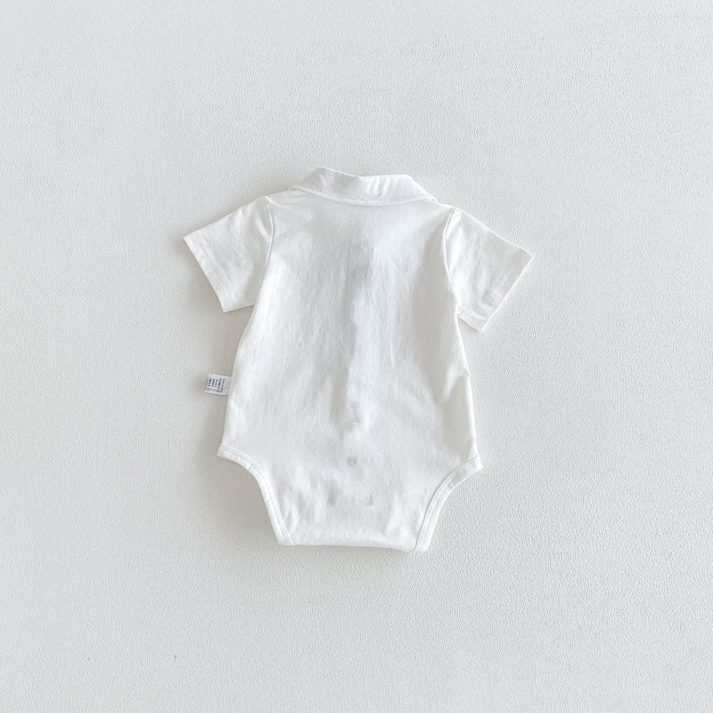 【BABY】夏新作リボンプリントロンパースSK106410