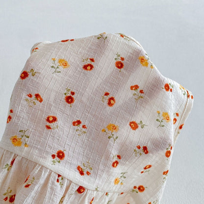 【BABY&KID】夏新作ハート、フラワーセットアップSK105911