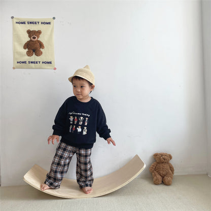 【BABY&KID】韓国風くまスウェットSK101547