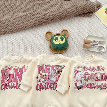 【BABY】クリスマスコスチュームカバーオールSK103203