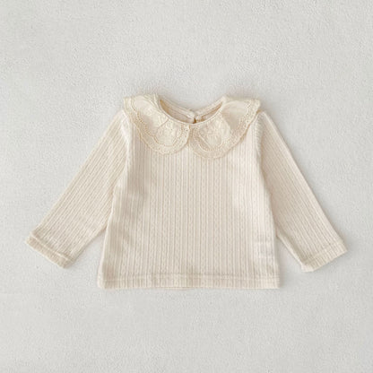 【BABY&KID】レース襟TシャツSK100624